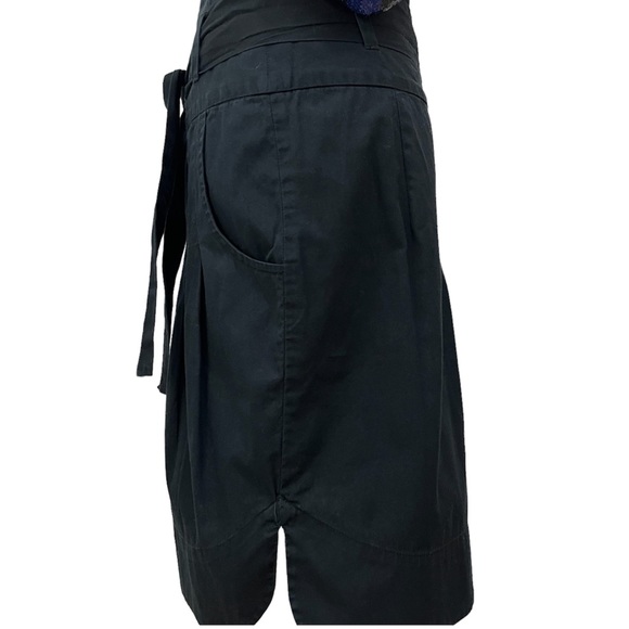 Anthropologie Odille Navy Blue Classic Pencil Skirt size 2 - Picture 3 of 7